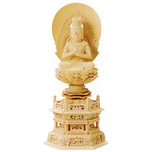 総白木 六角台座 大日如来