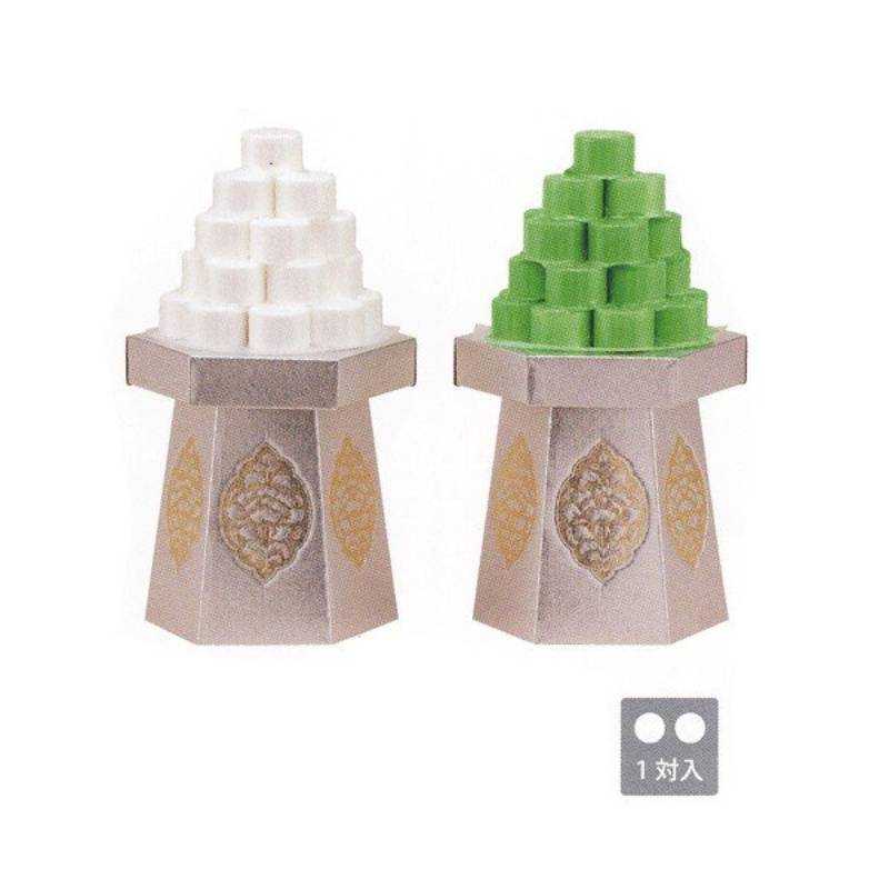 【お供え】盛三方 銀 1号