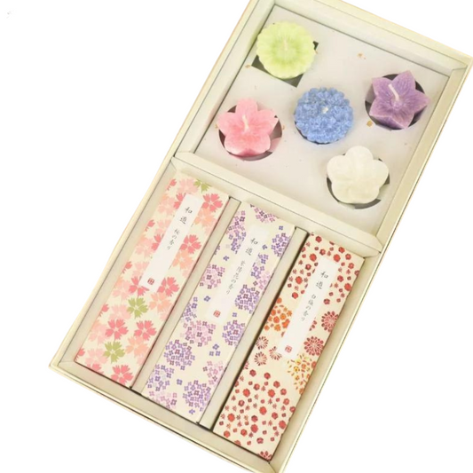 和遊 花づくしキャンドルセット