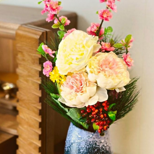造花 メモリアルブーケ ピオニー - artificial flower -