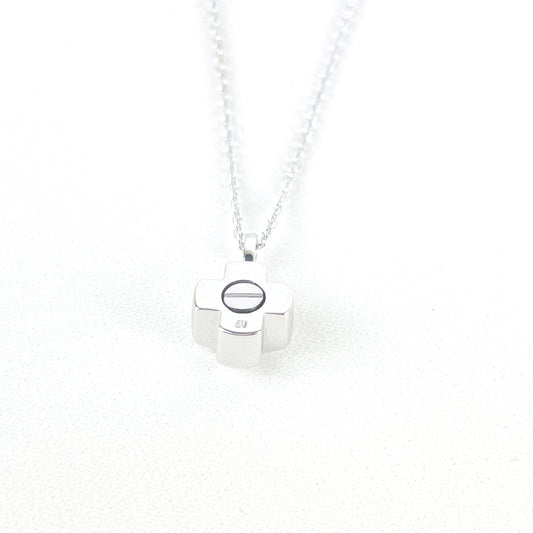 Soul Jewelry - ソウルジュエリー -グリーククロス シルバー925 Dia 0.01ct