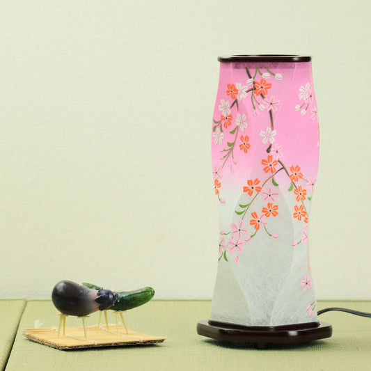 【行灯】 花梨 1号(桜) レインボーLED