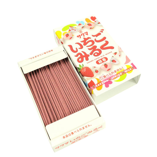 故人の好物シリーズ ミニ寸線香 いちごみるく