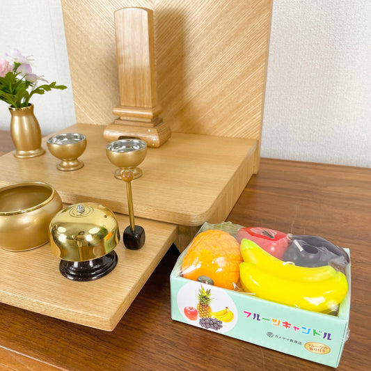 フルーツ詰め合わせキャンドル-fruits candle -