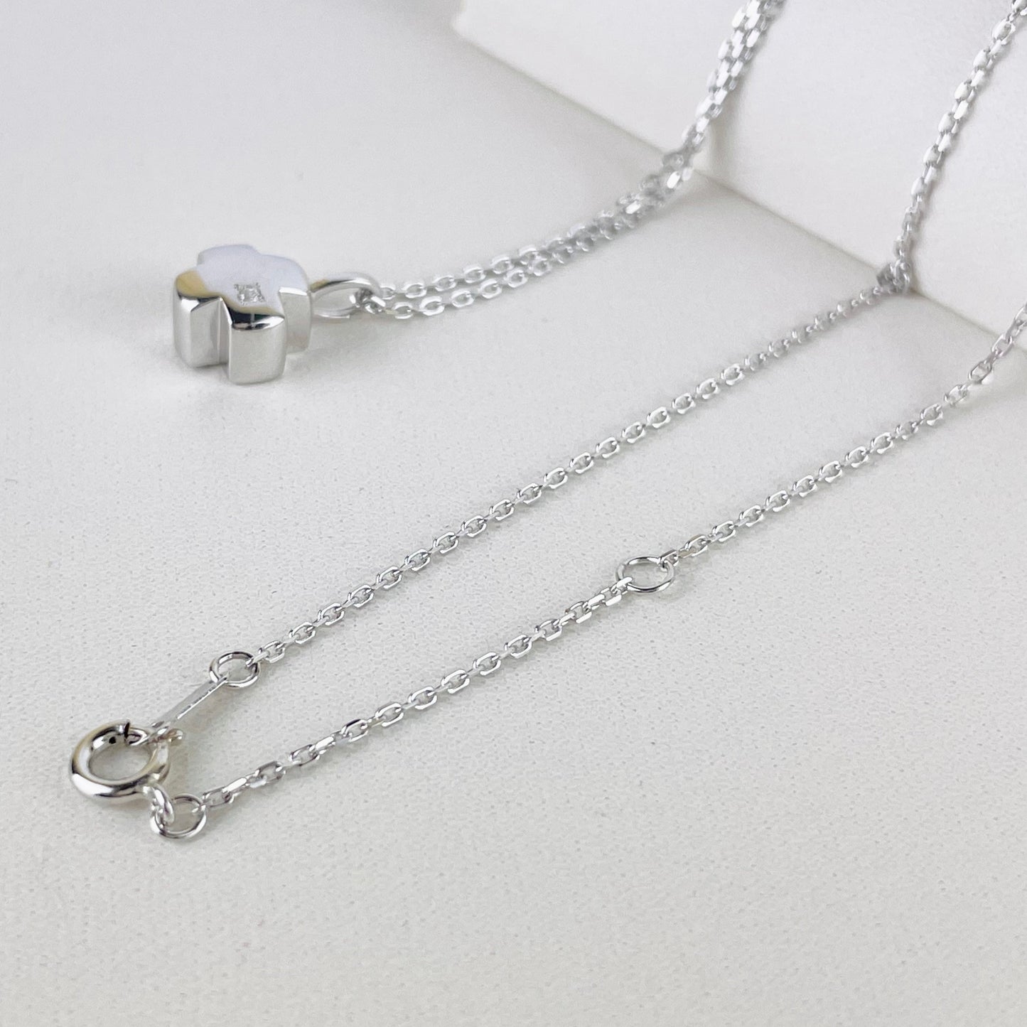Soul Jewelry - ソウルジュエリー -グリーククロス シルバー925 Dia 0.01ct
