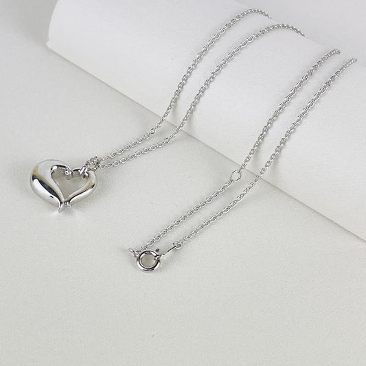 Soul Jewelry - ソウルジュエリー -遺骨ペンダント オープンハート シルバー925