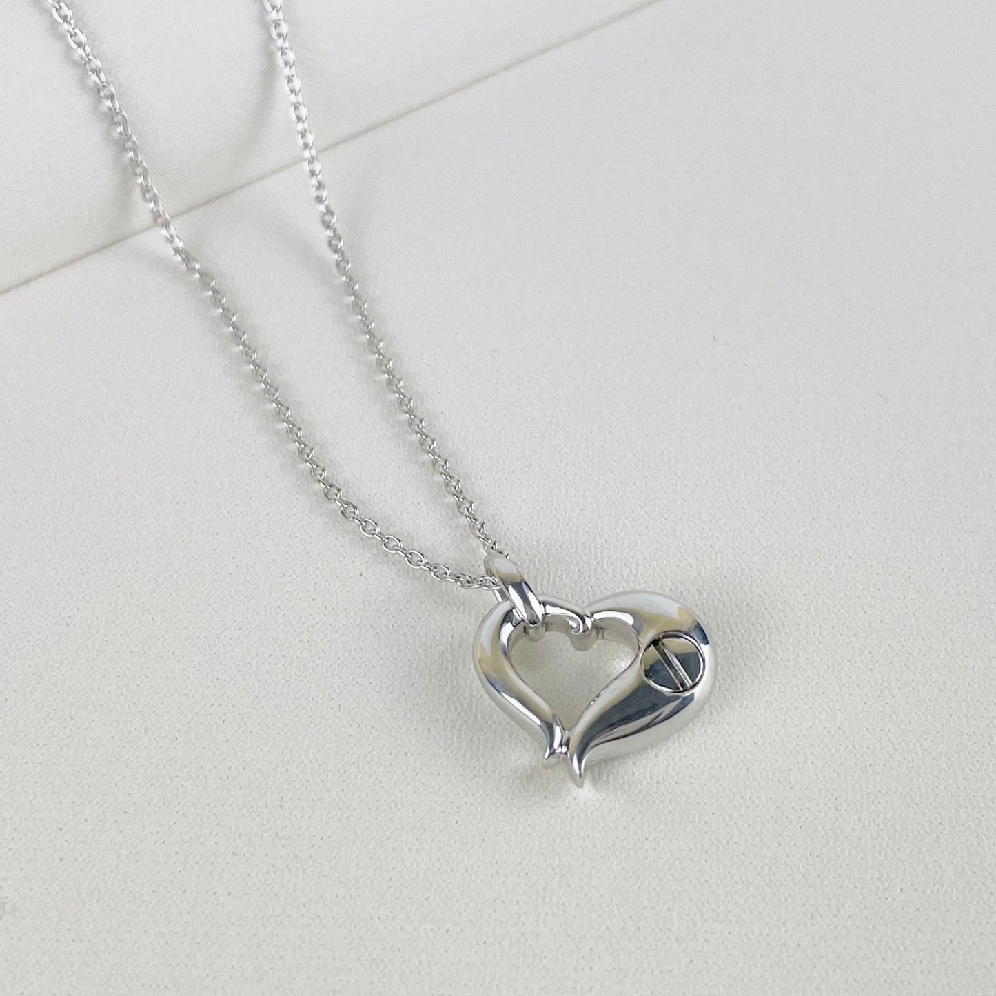 Soul Jewelry - ソウルジュエリー -遺骨ペンダント オープンハート シルバー925