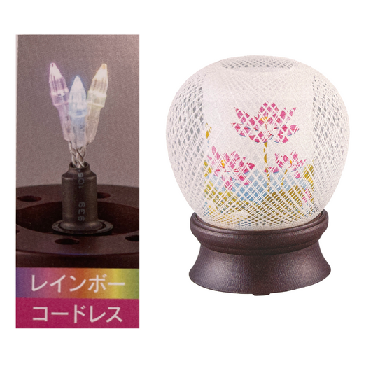 灯籠_花まゆ 1号(蓮華) コードレス