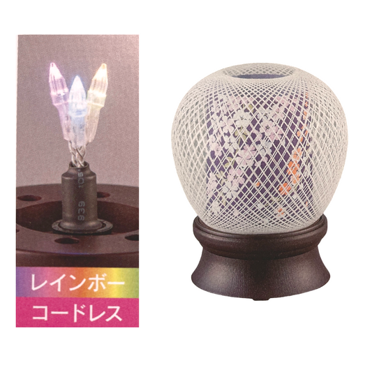 灯籠_花まゆ 2号(桜) コードレス