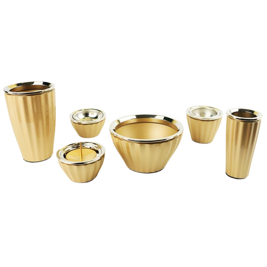 ロメオ 六具足 - Romeo six piece Buddhist implement set