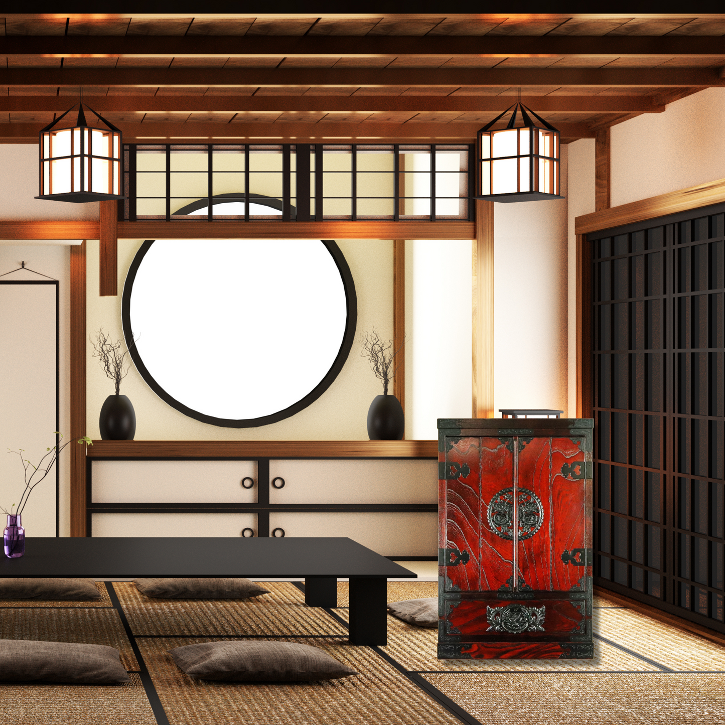 上置き仏壇 仙台民芸 21号