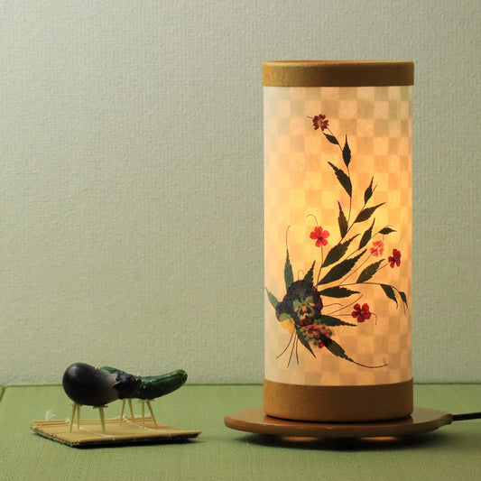 お盆提灯【行灯】 夢想花 1号