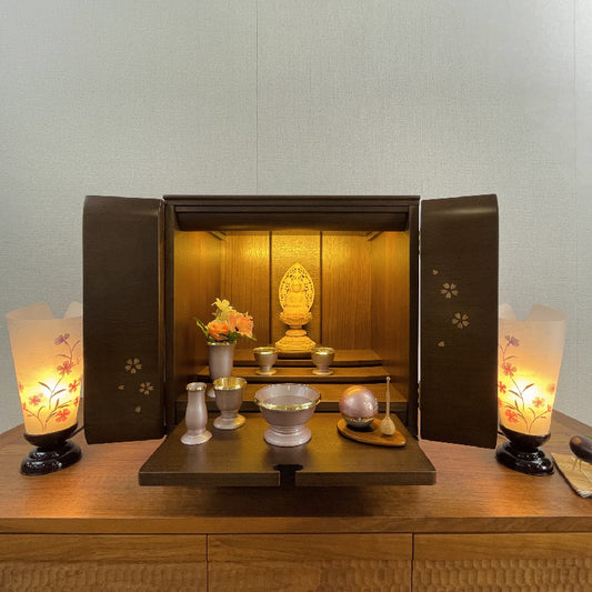 盆提灯 ミニ行灯 (2個セット)