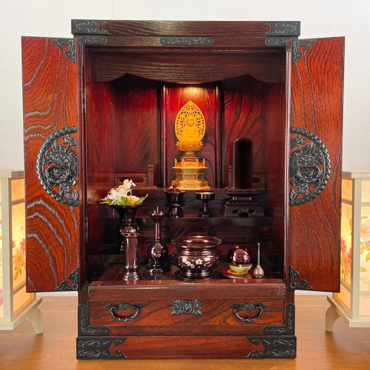 上置き仏壇 仙台民芸 21号